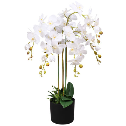 Artificial Orchid Plant with Pot 11.8" Pink